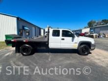 2006 Chevrolet Silverado Extended Cab Flatbed Truck