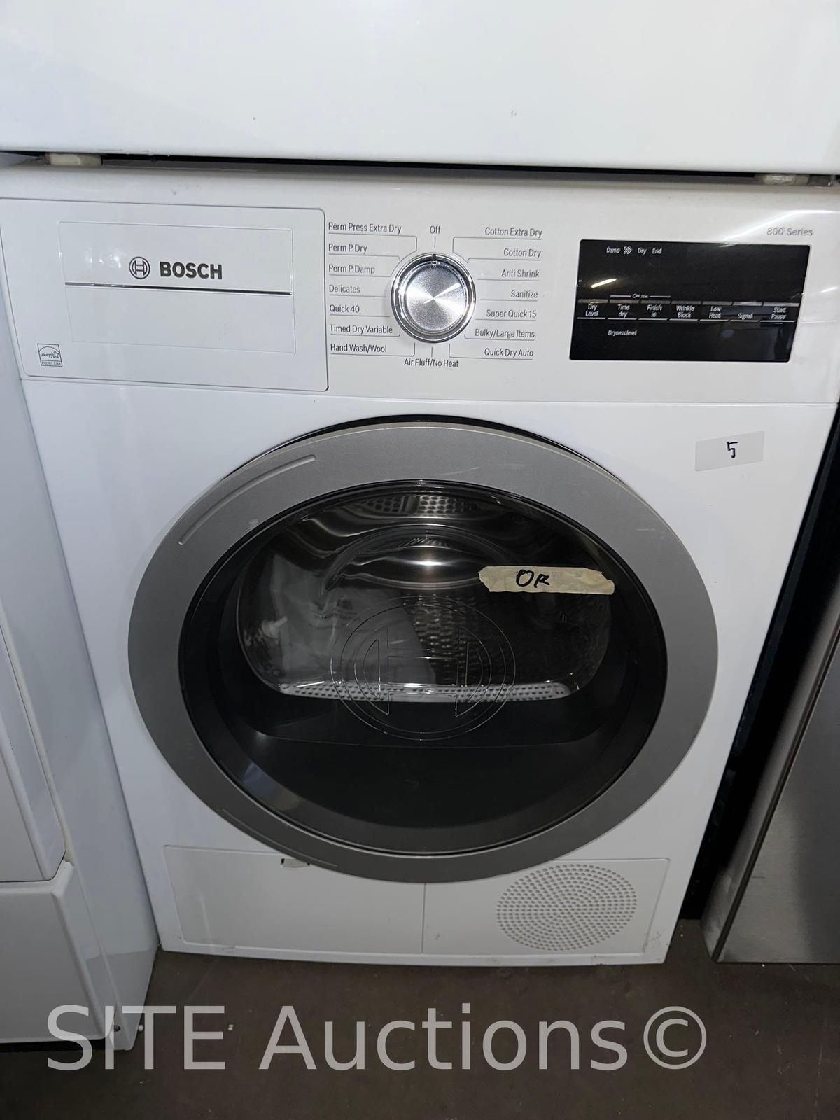 Bosch Front Loading Dryer