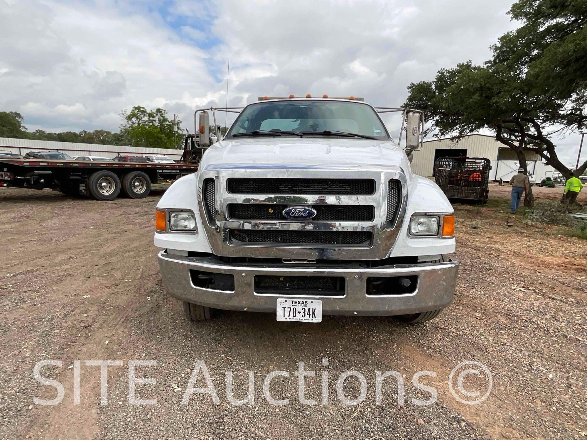 2009 Ford F650 SD S/A Rollback Truck