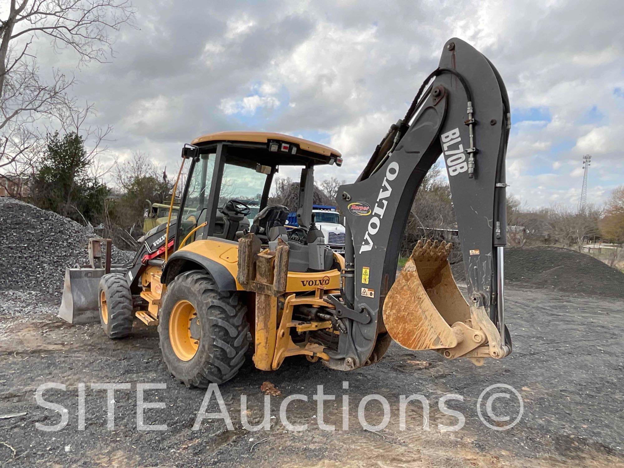 2013 Volvo BL70B 4x4 Backhoe Loader