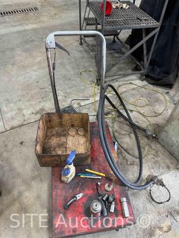 Hydraulic Jack Dolly Cart