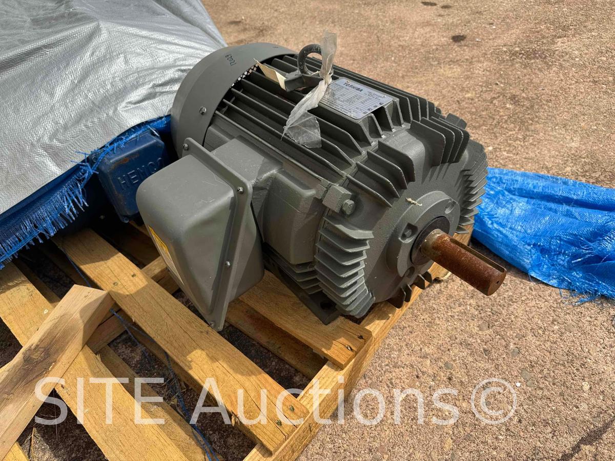 Toshiba 30HP Electric Motor -UNUSED