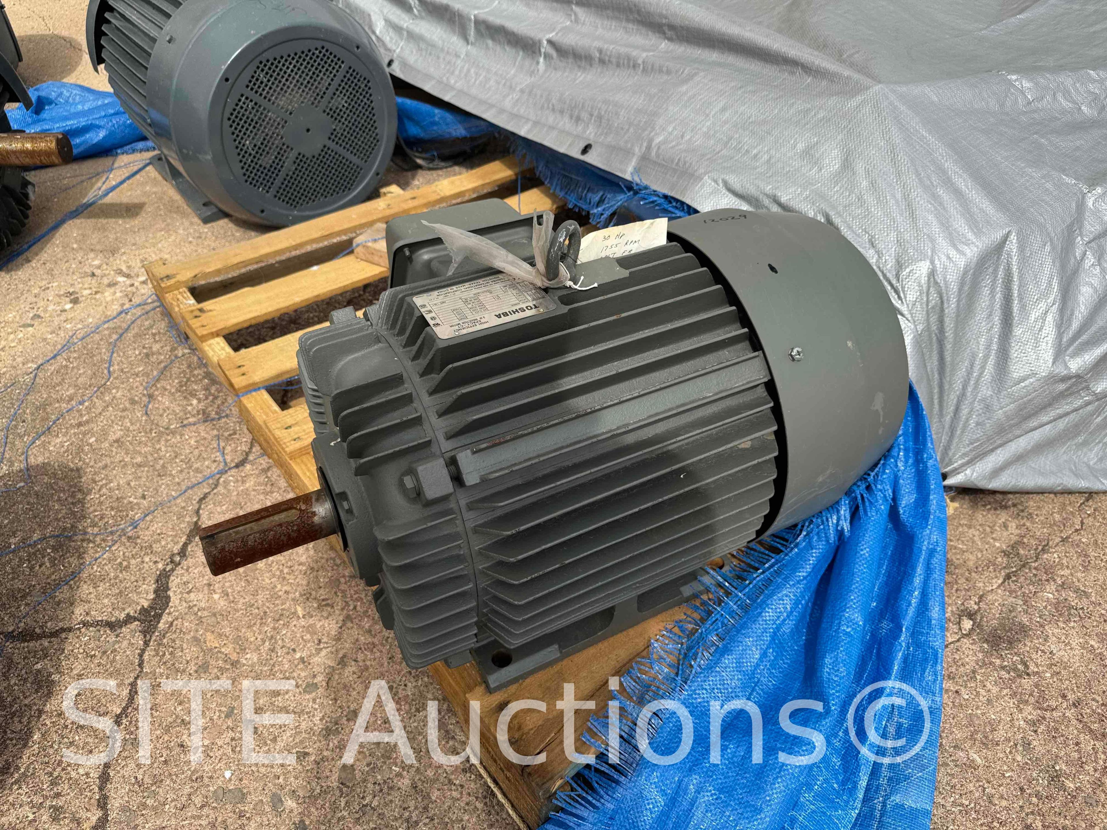 Toshiba 30HP Electric Motor -UNUSED