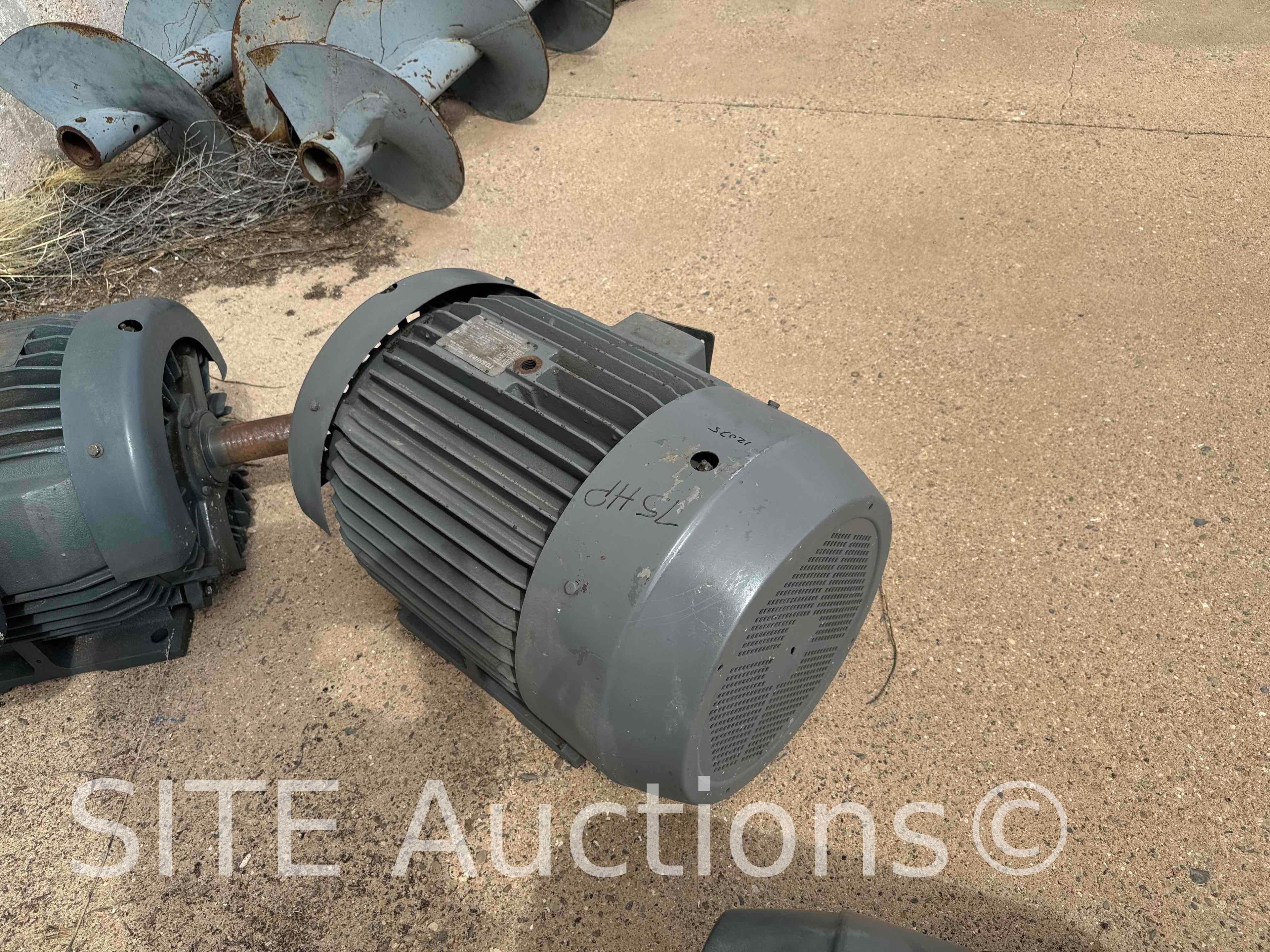 Toshiba 75HP Electric Motor - UNUSED