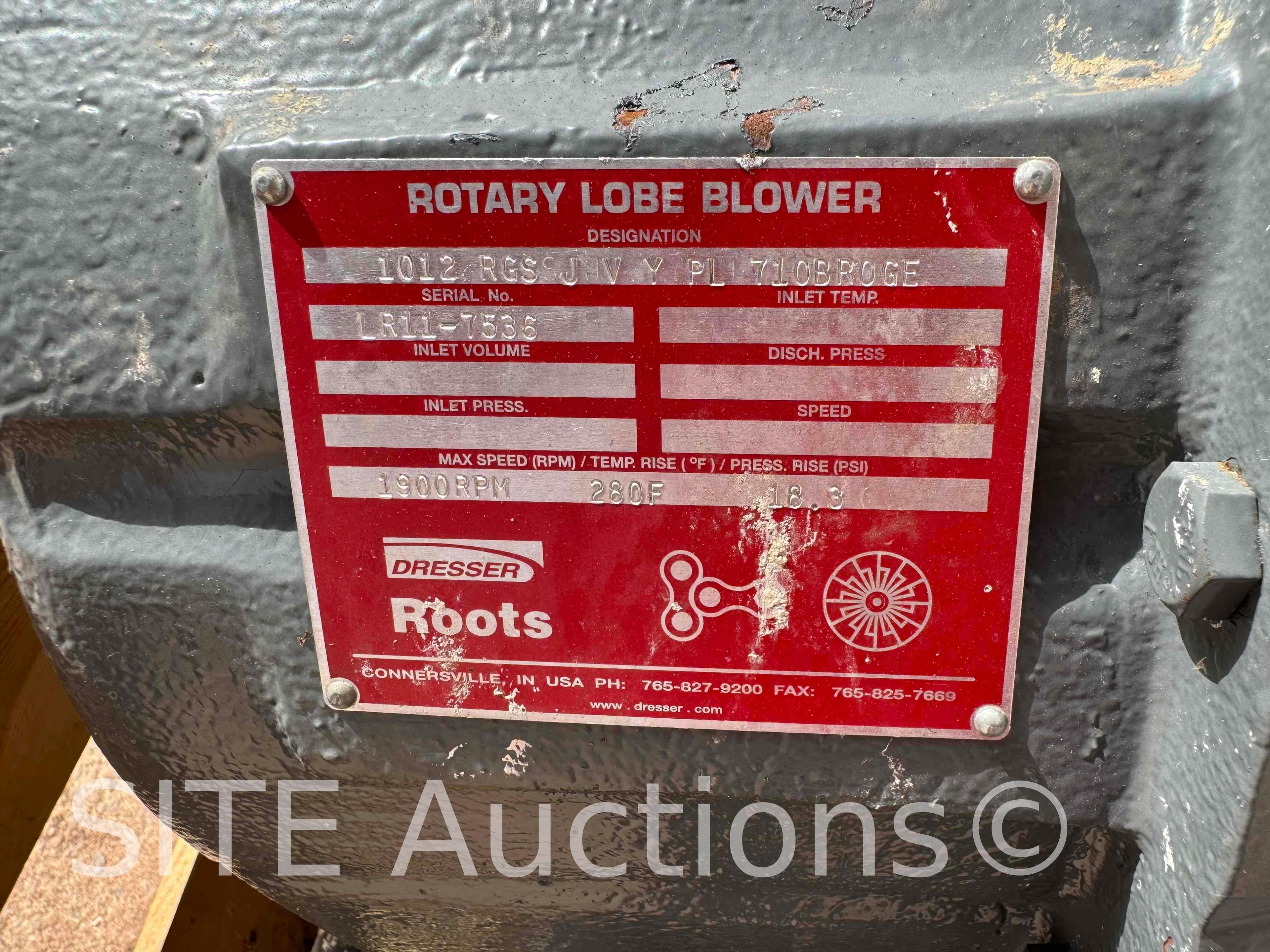 Roots Rotary Lobe Blower - UNUSED