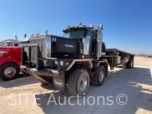 1996 Peterbilt T/A T/A Oilfield Bed Truck