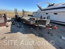 2015 Lark T/A Flatbed Trailer w/ Ramps