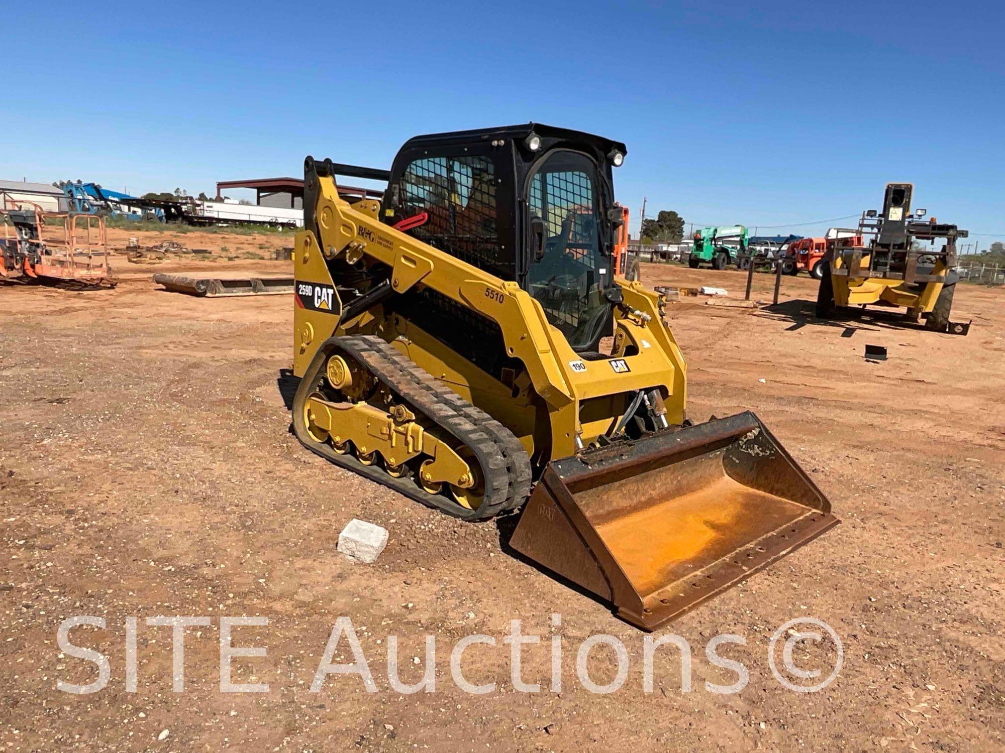 2018 CAT 259D Skid Steer Loader