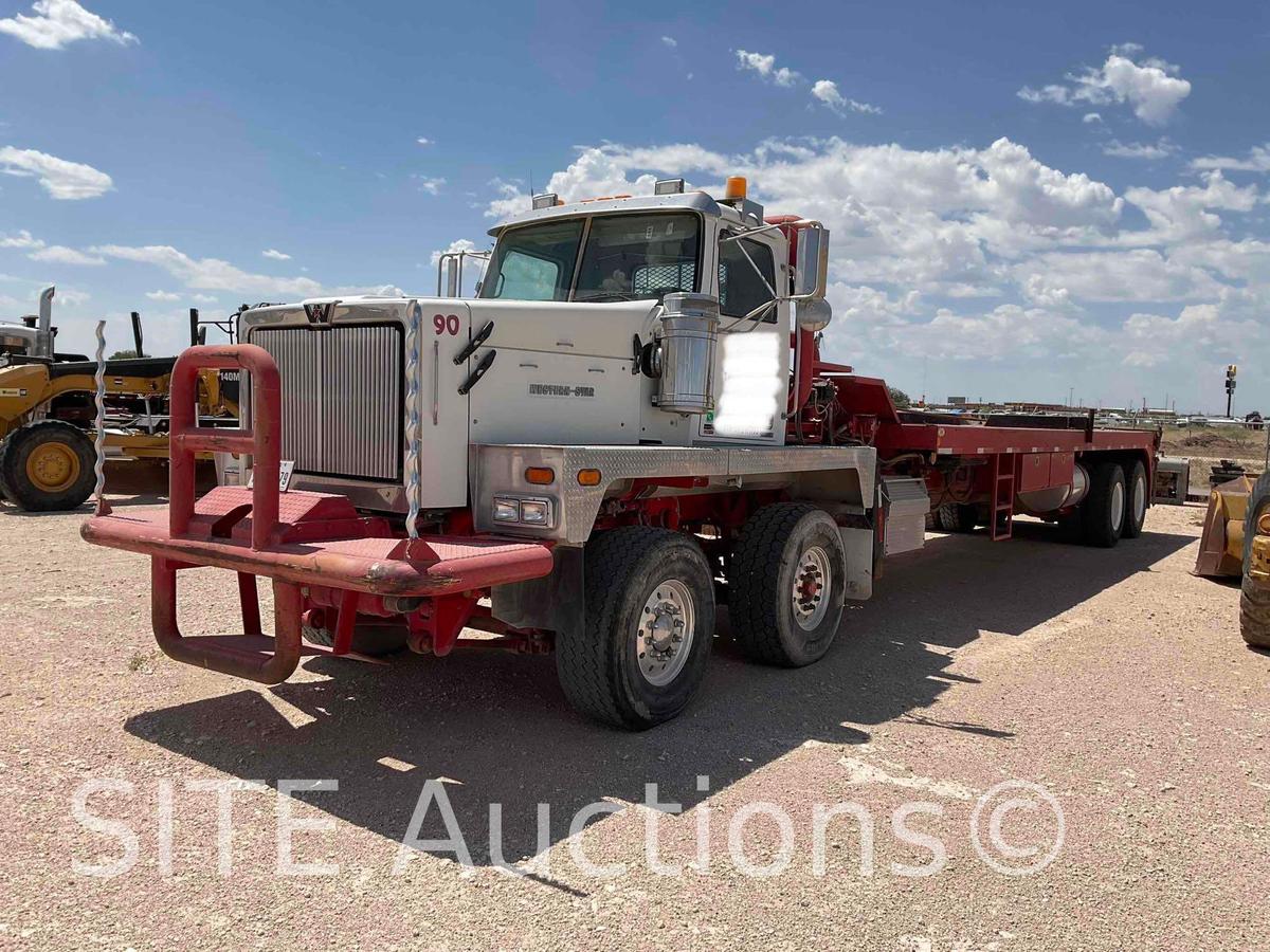 2013 Western Star 6900XD T/A T/A Oilfield Bed Truck