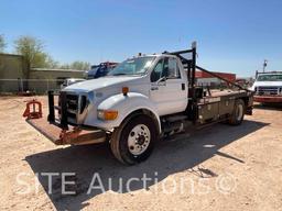 2013 Ford F650 SD Gin Pole Truck