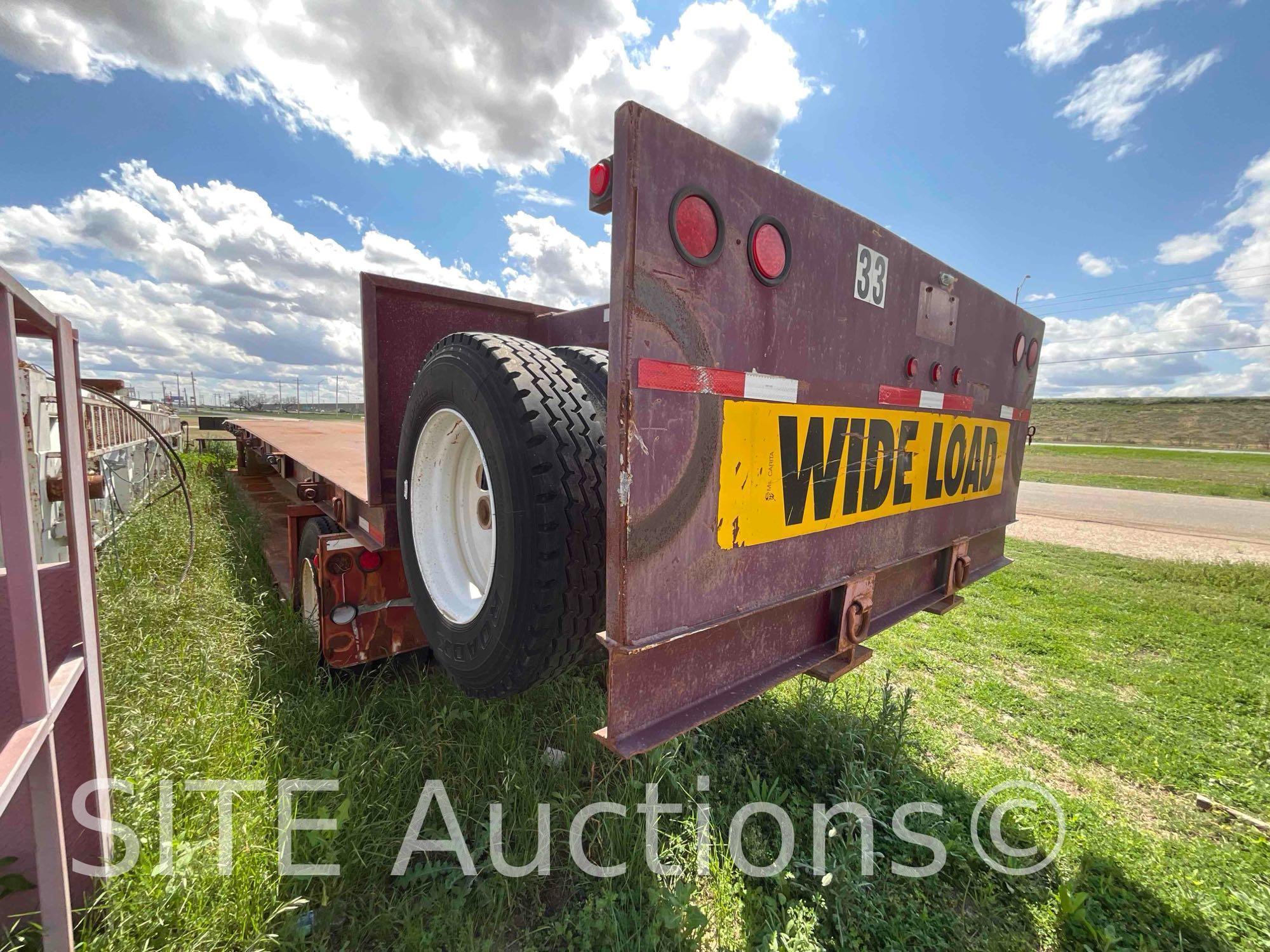 2011 Homemade Lowboy Trailer