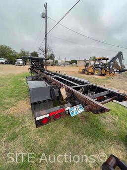 2009 Domatex GN-30 T/A Roll Off Trailer