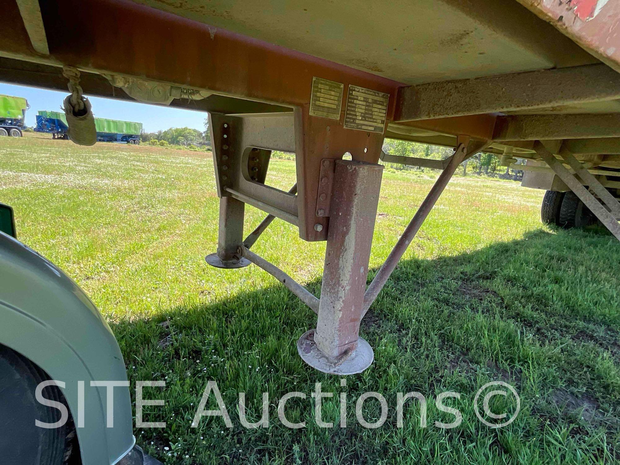 2002 Fort Worth Fabrication T/A Tank Trailer