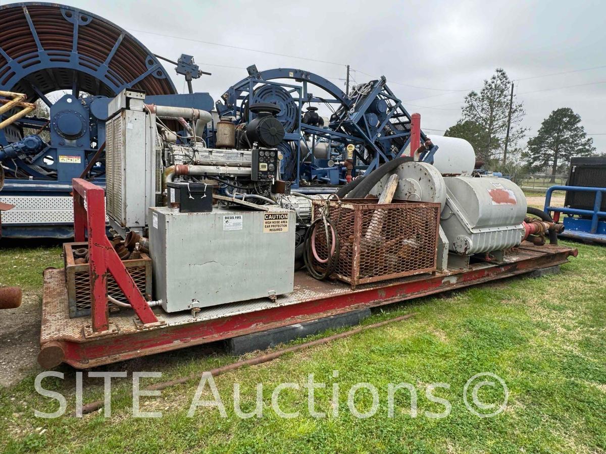 2006 Mud King PAH-275 Skid Mounted Triplex Pump