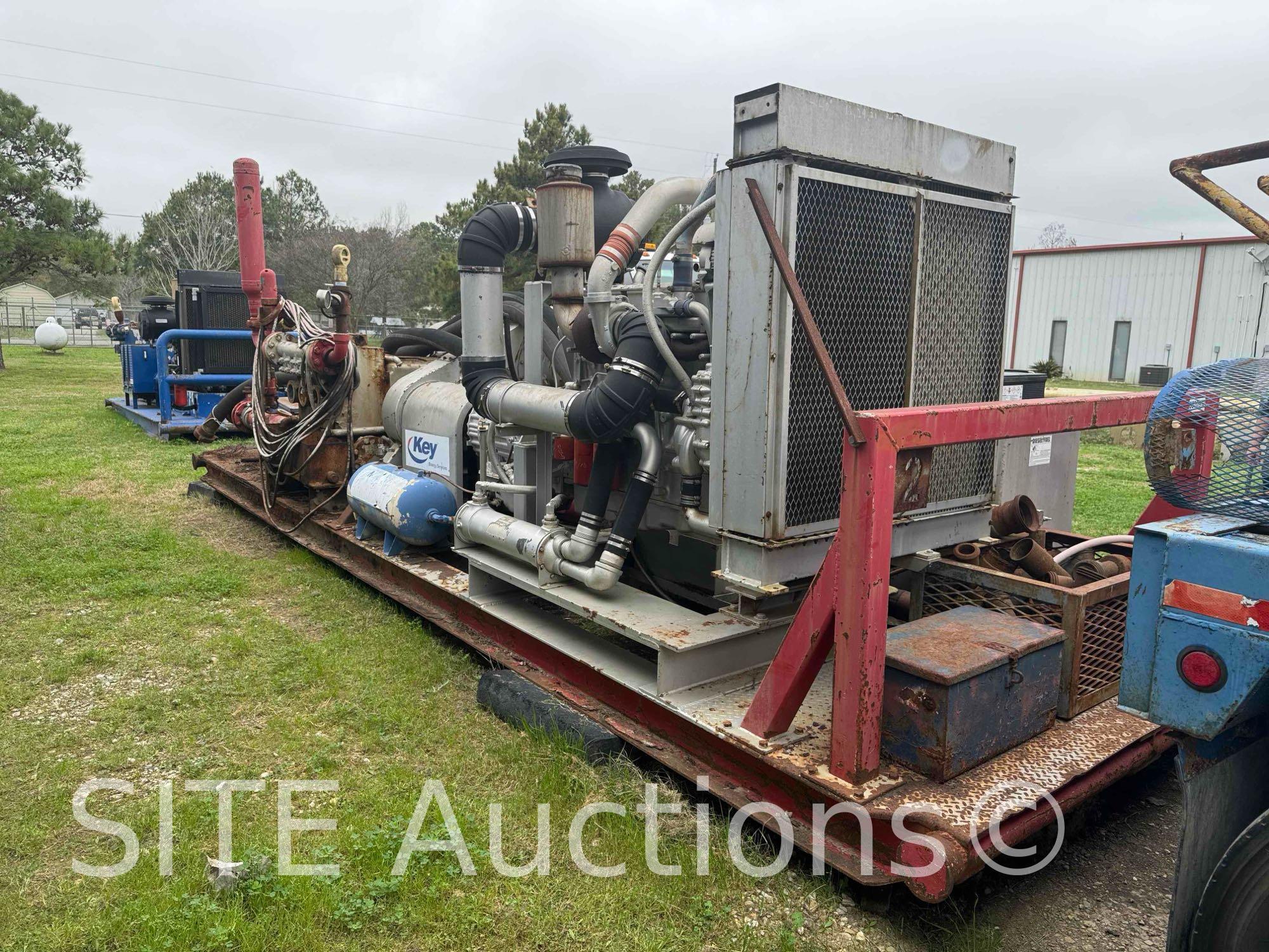 2006 Mud King PAH-275 Skid Mounted Triplex Pump