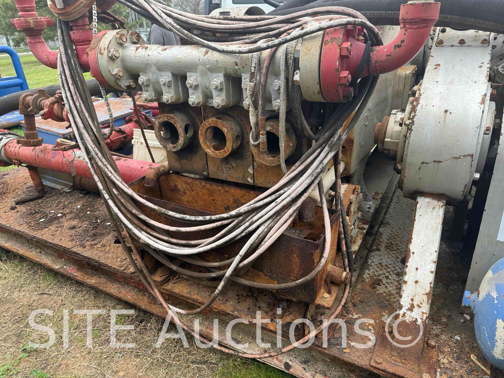 2006 Mud King PAH-275 Skid Mounted Triplex Pump