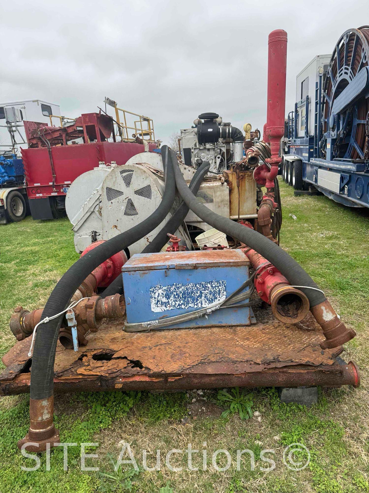 2006 Mud King PAH-275 Skid Mounted Triplex Pump