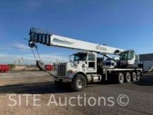 2014 Peterbilt 365 Quad/A Crane Truck w/ Manitex 50155SHL Crane