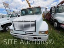 1998 International 4700 S/A Flatbed Truck w/ Drilling Unit