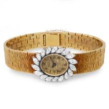 Vintage 18K Gold with Approx. 2.75ct Diamond Piaget Ladies Watch