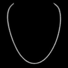 18K Gold 7.12ct Diamond Necklace