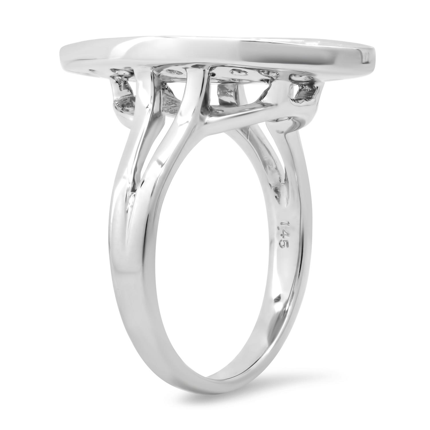 Platinum Setting with 1.45tcw Diamond Ladies Ring