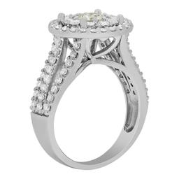 14k White Gold 0.47ct & 1.87ct Diamond Ring