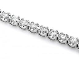 18K Gold 2.78ct Diamond Bracelet