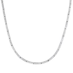 18K White Gold Setting with 3.68ct Diamond Necklace