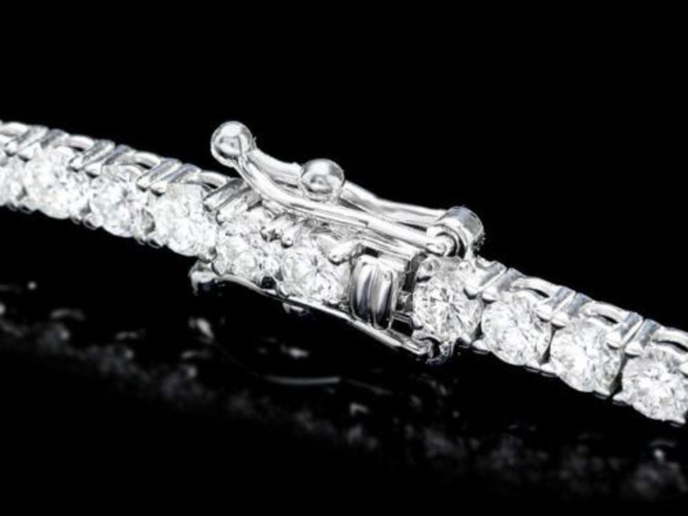 18K Gold 4.56ct Diamond Bracelet