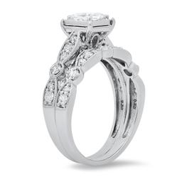 14K White Gold Setting with 0.95tcw Diamond Ladies Ring