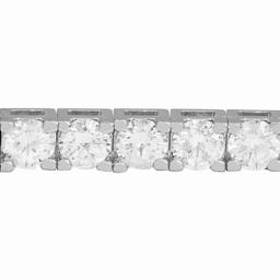 18k White Gold 5.83ct Diamond Bracelet