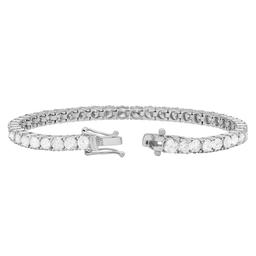 18k White Gold 10.75ct Diamond Tennis Bracelet