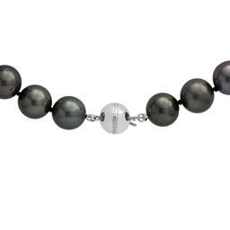 11-13mm Natural Black Pearl Necklace