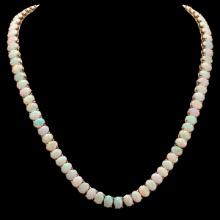 14k Yellow Gold 42.16ct Opal Necklace