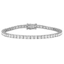 18k White Gold 5.83ct Diamond Bracelet