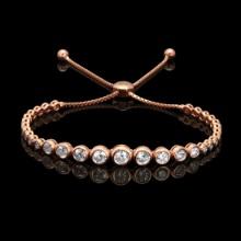 14k Rose Gold 2.67ct Diamond Bracelet