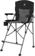 EVER ADVANCED Tall Director's Chair w/Cup Holder 31", Black, Retail $110.00
