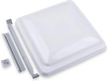 Camp'N 14" Universal RV, Trailer, Camper, Motorhome Roof Vent Cover, (White 1 Pk), Retail $35.00
