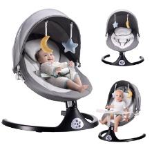 ZRWD Baby Swing, 5 Speed Electric, Bluetooth, Retail $120.00