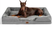 Bedsure XXL Orthopedic Dog Bed Grey  Retail $110.00