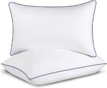OPPOSY Bed Pillows for Sleeping [2 Pk]  Queen Size [White) Retail $25.00