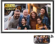 Nexfoto 15.6 " FHD 64GB Extra Lg Digital Picture Frame w/ Remote Control Retail $150.00