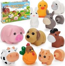 Farm Animal Learning Toys for Toddlers Age 1-3 [10 pk ] Retail $15.00