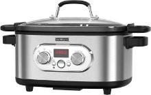 Anfilank 8-in-1 Multi-Cooker, 6.8Qt Programmable Slow Cooker, Retail $100.00