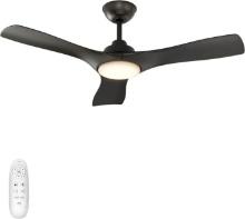 Warmiplanet Ceiling Fan with Lights, Remote Control, 42-Inch, Black, Retail $140.00