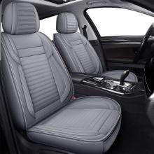 LINGVIDO Leather Car Seat Covers [Gray)  Retail $110.00