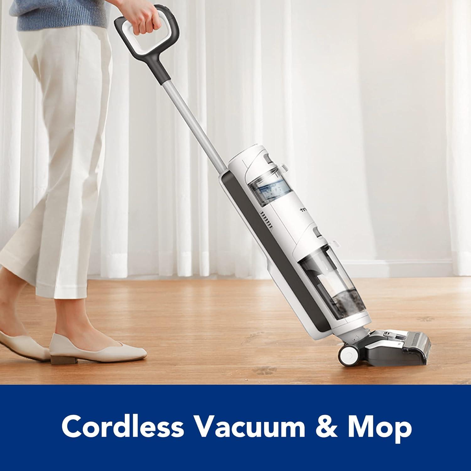 Tineco iFLOOR 3 Breeze Complete Wet Dry Vacuum Cordless Floor Cleaner & Mop, Retail $280.00