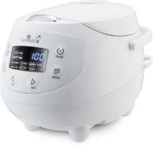 Yum Asia Panda Mini Rice Cooker W/Ninja Ceramic Bowl, (3.5 cup, 0.63 litre), Retail $110.00