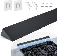 30" Slide-in Range Rear Filler Kit W10113901A Aluminum [Black-tone].  Retail $50.00